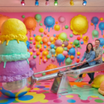 Kontrast - die neue Illusionswelt_Eiscreme Szene_Konzeptbild